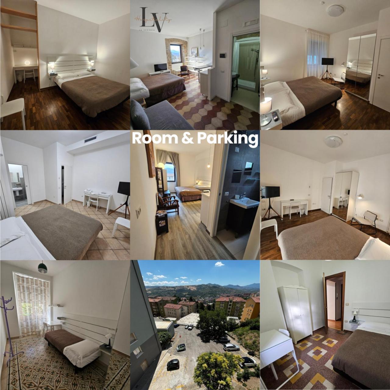 Room & Parking In Centro Citta Con Parcheggio Privato E Wifi Потенца Екстериор снимка